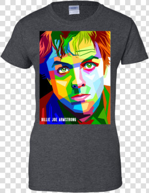 Billie Joe Amstrong In Wpap T Shirt  amp  Hoodie   Drink And I Know Things Rick  HD Png Download