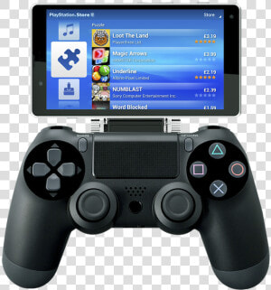 Android Clip Ps4 Controller   Playstation Controller With Screen  HD Png Download