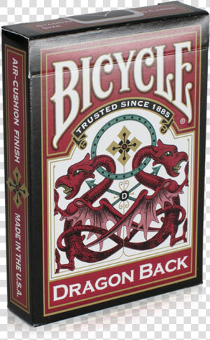 Main   Dragon Back Bicycle Cards  HD Png Download