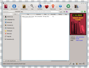 File   Calibre 0   9   0 Main Fedora   Calibre Fedora  HD Png Download