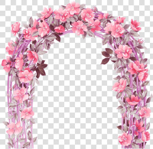 Clip Art Free Stock Flower Euclidean Icon Flowers   Flower Arch Png  Transparent Png