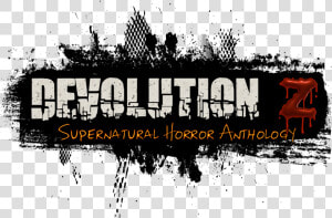 Devolution Z Supernatural Horror Anthology   Horror Banner Png  Transparent Png