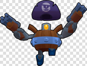 Darryl Brawl Stars Png  Transparent Png