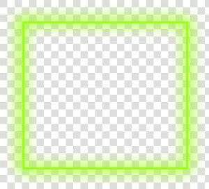  sticker  neon  square  green  freetoedit  frame  border   Electric Blue  HD Png Download