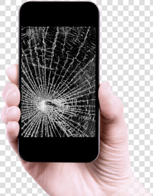 Clip Art Cracked Screen Wallpaper   Pantalla Rota De Celular  HD Png Download