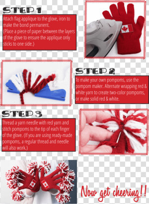 Steps To Create Your Own Cheer Gloves   Paper  HD Png Download