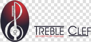 Treble Clef Academie De Musique   Circle  HD Png Download