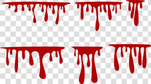 Paint Drip Blood   Paint Drip Vector Png  Transparent Png