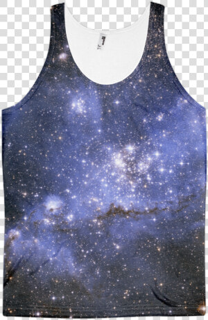 Blue Stars Classic Fit Tank Top   Small Magellanic Cloud Blue  HD Png Download