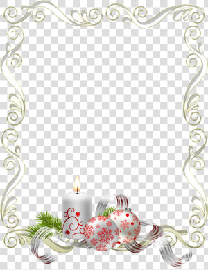 Bordes Y Marcos Para Tarjetas De 15 Años   Transparent Gold Christmas Frame Png  Png Download