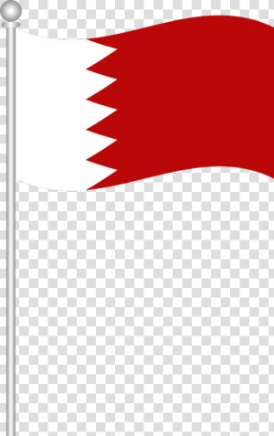 Flag Of Bahrain Bahrain Flag Free Photo   Bahrabahrain Flag Png Flag  Transparent Png