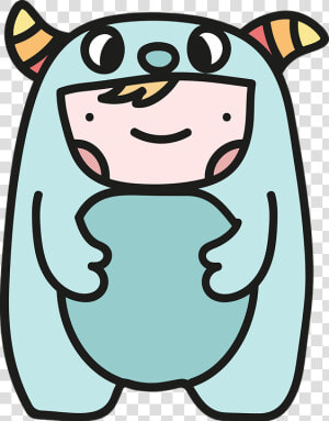 Baby  Child  Monster  Cartoon  Cute  Girl  People   Cute Cartoon Png  Transparent Png