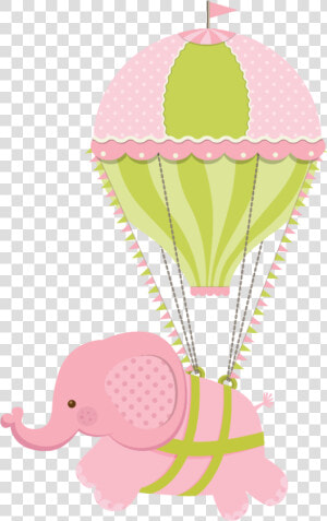 Clipart Umbrella Baby Elephant   Baby Shower Balloons Clipart  HD Png Download