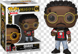 Quavo Funko Pop Vinyl Figure   Migos Funko Pop  HD Png Download