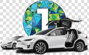 Tesla Car Doors Open Up  HD Png Download