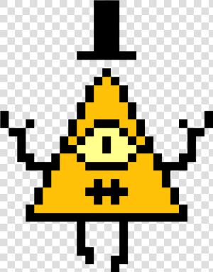 Transparent Bill Cipher Png   Pixel Art Harry Potter  Png Download