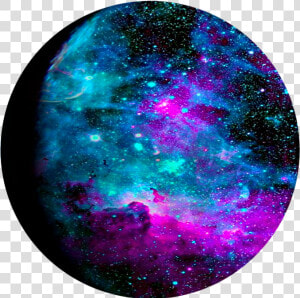  luna  moon  galaxy  galaxia  universo  universe   Circle  HD Png Download