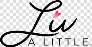 Liv A Little   Life A Little Logo  HD Png Download