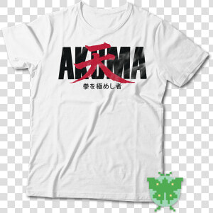 White Akuma X Akira Shirt   Akuma Akira T Shirt  HD Png Download