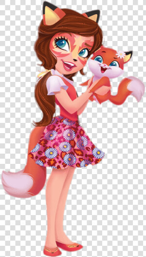 Enchantimals Felicity Fox And Flick   Felicity Fox Enchantimals  HD Png Download