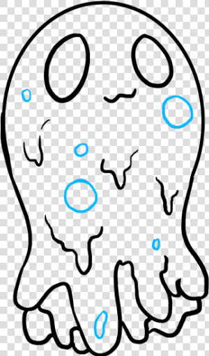 How To Draw Slime   Slime Drawing  HD Png Download