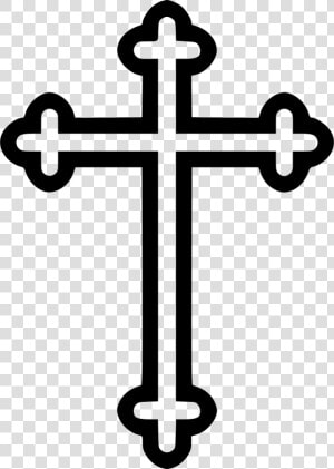 Cross Christian Religion Symbol Byzantine   St Paul Episcopal Church Alexandria  HD Png Download