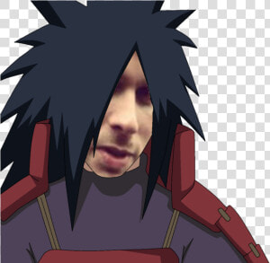 Madara Uchiha Sasuke Uchiha Tsunade Face Human Hair   Transparent Madara Uchiha Png  Png Download