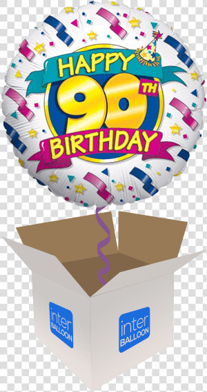 90th Birthday Celebration   Happy 17th Birthday Balloon  HD Png Download