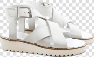 Celia 13 Powder White Ladakh White Sandals   Fisherman Sandal  HD Png Download