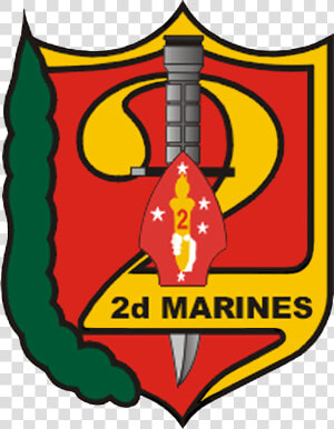 2nd Marine Reg   2nd Marine Regiment Logo  HD Png Download