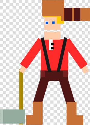 Lumberjack Png Clipart   Png Download   Cartoon  Transparent Png