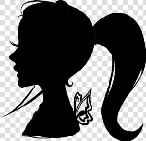 Mammal Woman Silhouette Free Hq Image Clipart   Transparent Black Woman Silhouette  HD Png Download