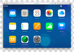 Icloud Web Apps   Icloud Apps  HD Png Download