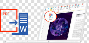 Convert Pdf To Word Files   Graphic Design  HD Png Download