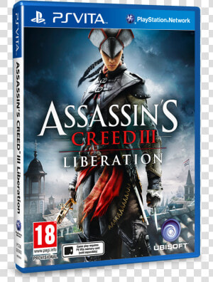 11972acl Psvita Uk 3d   Assassin  39 s Creed 3 Liberation  HD Png Download