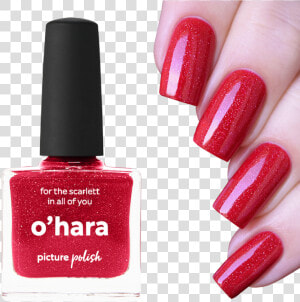 Nail Polish Ohara   Pink Colour Nail Polish  HD Png Download