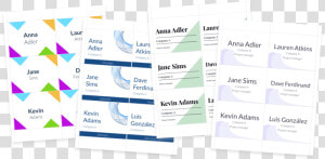 Name Tag Templates From Conferencebadge   Conference Name Tag Templates  HD Png Download