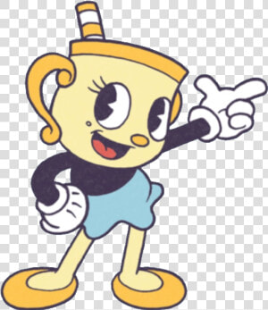 Ms Chalice   Cuphead Ms Chalice  HD Png Download