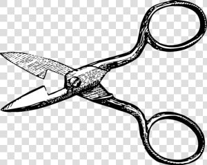 Scissors Free Pictures On Pixabay Clip Art   Buttonhole Scissor Clipart  HD Png Download