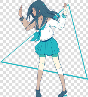 Blue Anime Aesthetic Png   Png Download   Anime Aesthetic Vaporwave Anime  Transparent Png