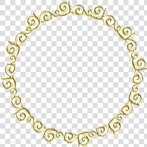 Gold  Frame  Round  Border  Decoration  Decor   Yasmin Restaurant  HD Png Download