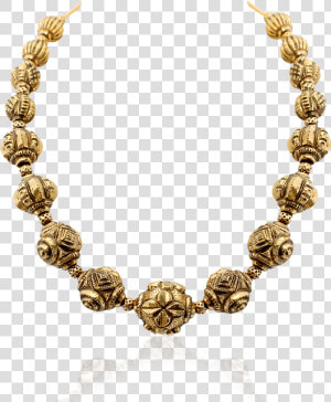 Ethnic Nagas Gold Necklace   Necklace  HD Png Download