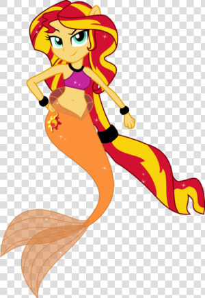 Sunset Shimmer Twilight Sparkle Mermaid My Little Pony   Sunset Shimmer Twilight Sparkle  HD Png Download