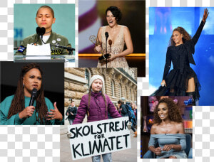 Image May Contain Janet Mock Phoebe Wallerbridge Beyonc   Collage  HD Png Download