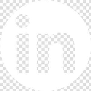 Linkedin Icon Png Black Linkedin Icon   Circle  Transparent Png