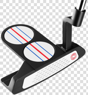 Odyssey Triple Track 2 ball Blade Putter   Odyssey Triple Track Putter  HD Png Download