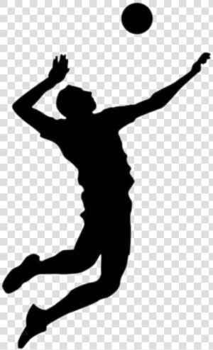 Vollyball Images Federation Of   Volleyball Silhouette Png  Transparent Png