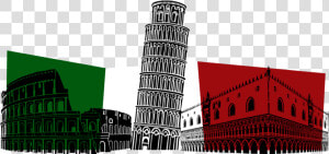 Transparent Monument Png   Travel Destination Italy Png  Png Download