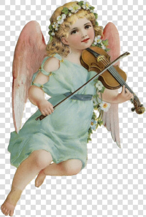 Angels Png Transparant   Angel With Violin  Transparent Png