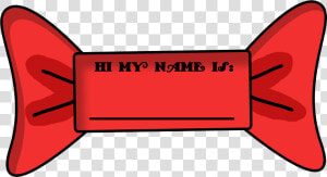 Hi My Name Is Clipart   Name Clipart  HD Png Download